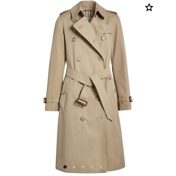 Burberry Kensington Long Trench Coat